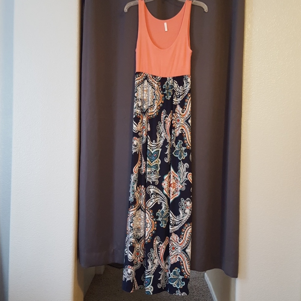 Pink Blush maxi dress